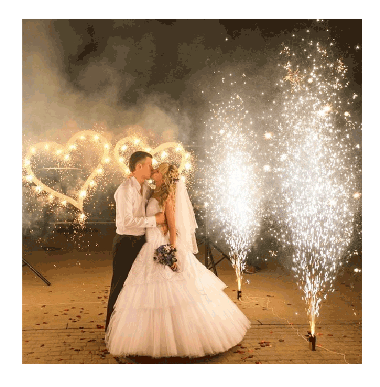 Организация пиротехнического шоу на свадьбу  Заволжск | zavolzhsk.salutsklad.ru
