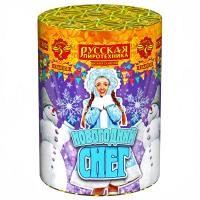 Новогодний снег Батарея салютов купить в Заволжске | zavolzhsk.salutsklad.ru