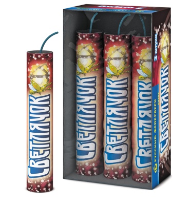 Светлячок Пиротехнический фонтан купить в Заволжске | zavolzhsk.salutsklad.ru