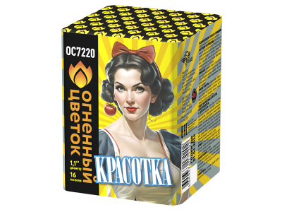 Красотка Батарея салютов купить в Заволжске | zavolzhsk.salutsklad.ru