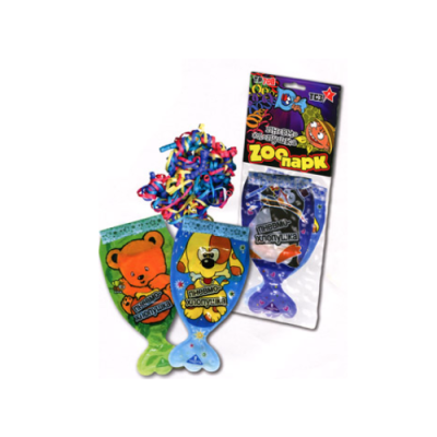 Зоопарк ТСЗ Надувная хлопушка купить в Заволжске | zavolzhsk.salutsklad.ru