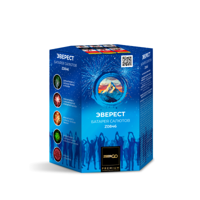 Эверест Фейерверк купить в Заволжске | zavolzhsk.salutsklad.ru