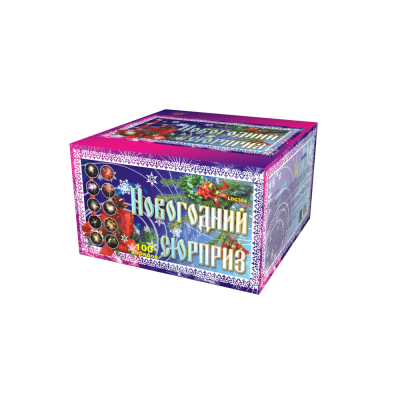 Новогодний сюрприз Фейерверк купить в Заволжске | zavolzhsk.salutsklad.ru
