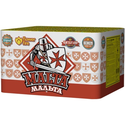 Мальта Батарея салютов купить в Заволжске | zavolzhsk.salutsklad.ru
