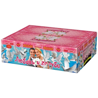 Любовь и голуби Комбинированный Фейерверк купить в Заволжске | zavolzhsk.salutsklad.ru