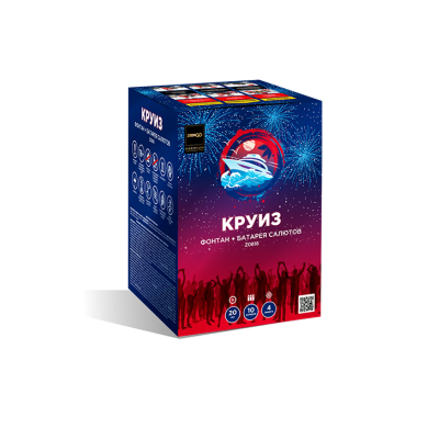 Круиз Фонтан фейерверк купить в Заволжске | zavolzhsk.salutsklad.ru