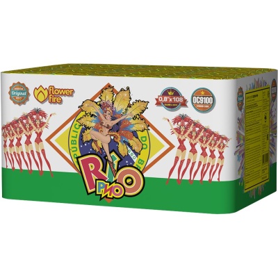 Рио S Батарея салютов купить в Заволжске | zavolzhsk.salutsklad.ru