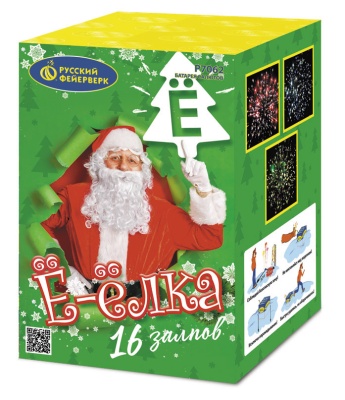 Ё-Ёлка Батарея салютов купить в Заволжске | zavolzhsk.salutsklad.ru