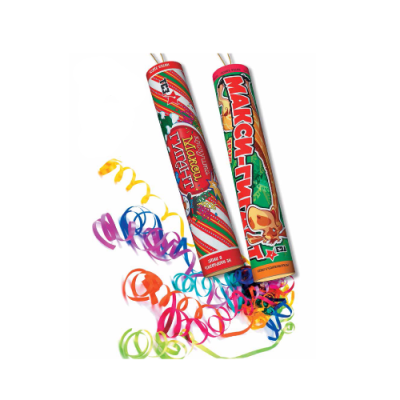 Макси-Гигант с серпантином Хлопушки купить в Заволжске | zavolzhsk.salutsklad.ru