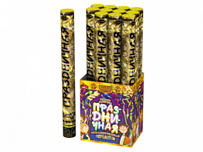 Праздничная 50 Пневматическая хлопушка купить в Заволжске | zavolzhsk.salutsklad.ru