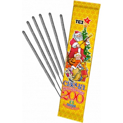 200 мм. Бенгальские огни купить в Заволжске | zavolzhsk.salutsklad.ru